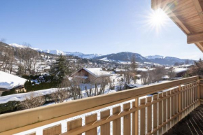 rustic chalet with balcony near slopes of megève, Megève
